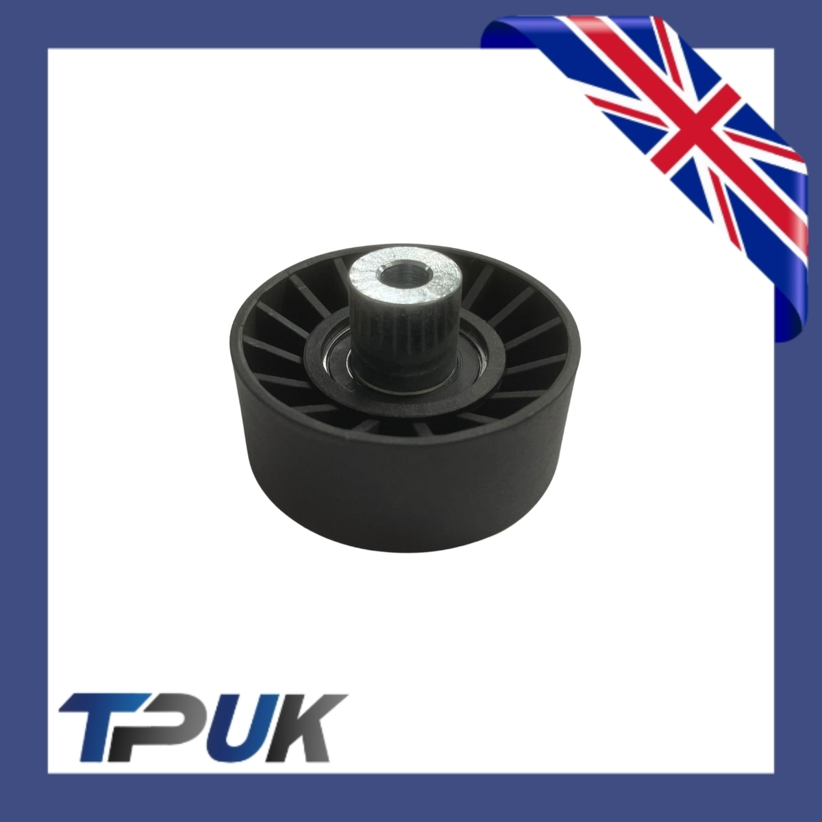 Front Idler Pulley For Ford Transit Mk7 2.4 Rwd (Aircon Vehicles) - Tpuk 1372770