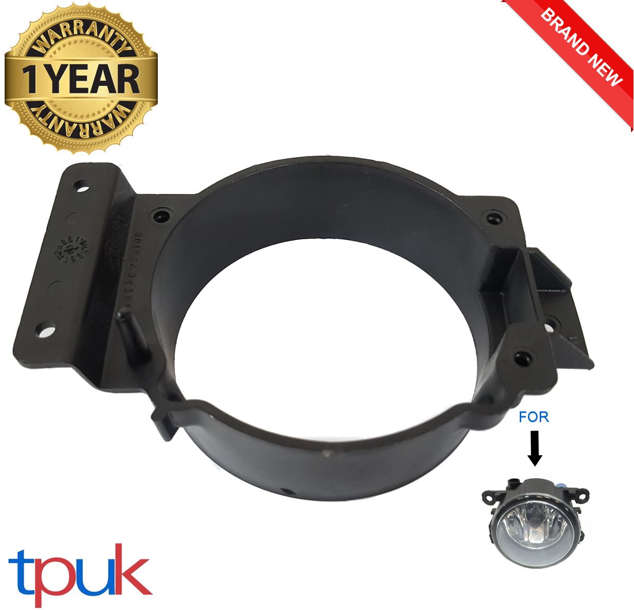 PAIR OF FRONT FOG LIGHT LAMP BRACKET FORD TRANSIT MK7 1387138 1387139 2006-2014