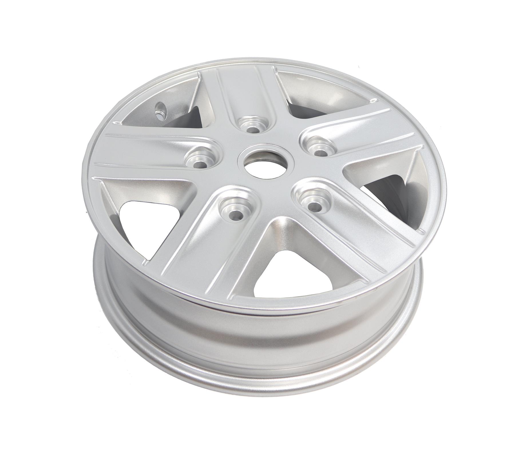 FORD TRANSIT MK7 16" ALLOY WHEEL 5 SPOKE 5.5J SILVER 2006 2014