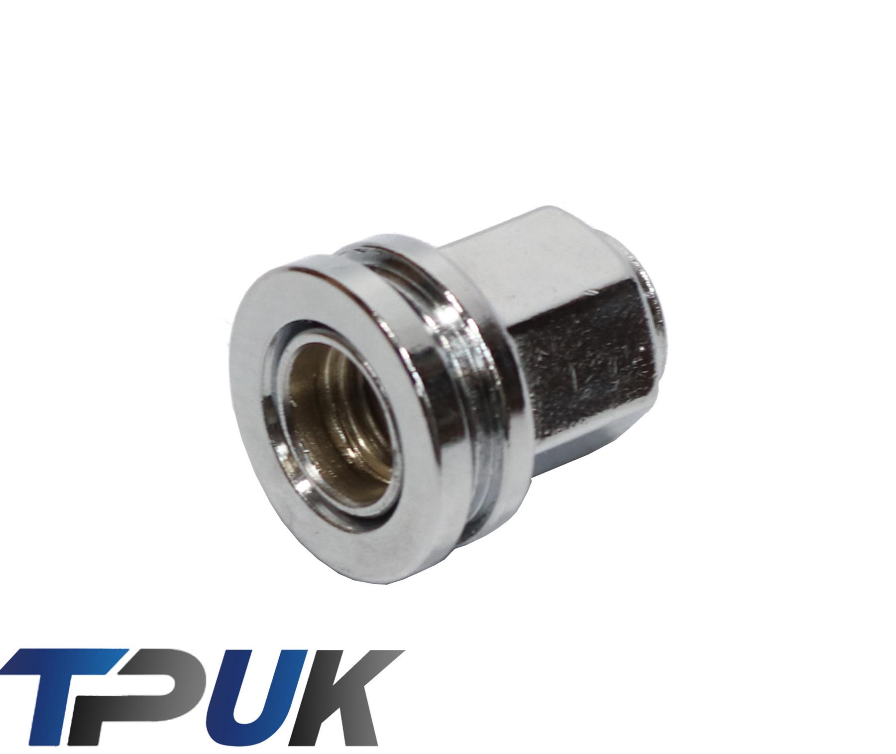 FORD TRANSIT SET OF 20 CHROME WHEEL NUTS ALLOY STEEL M14X2 MK6 MK7 2000