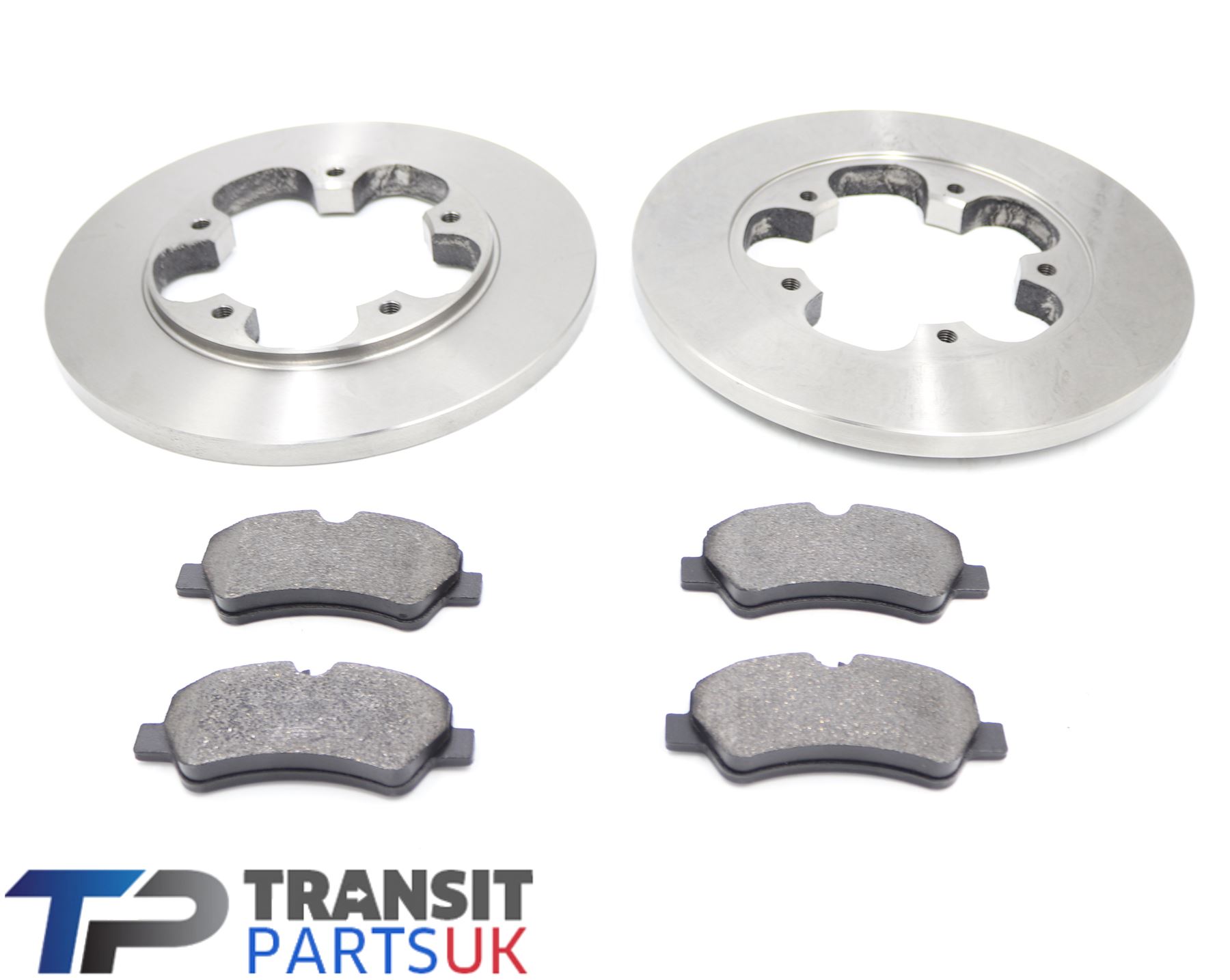 FORD TRANSIT MK8 REAR BRAKE PADS AND DISCS 2.2 RWD 2014 ON ABS RING NOT