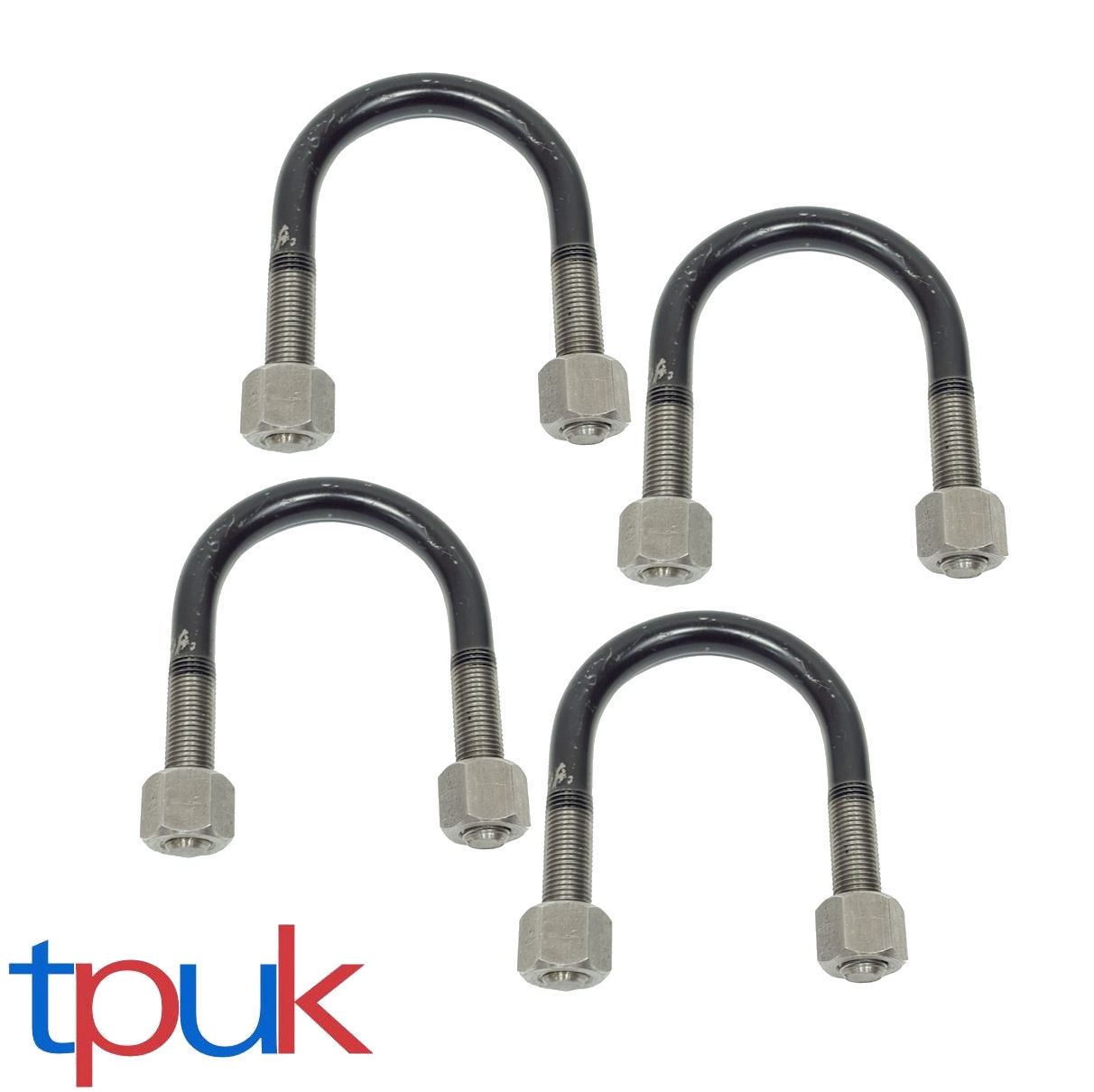 BRAND NEW FORD TRANSIT 60MM LEAF SPRING U BOLT MK7 FOR UP TO 2+1 UBOLT PAIR OF