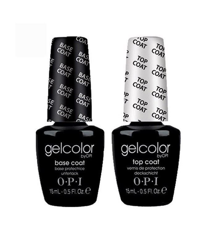 OPI GelColor Top, Base Coat, Matte Top, Ridge Filler, Strengthener