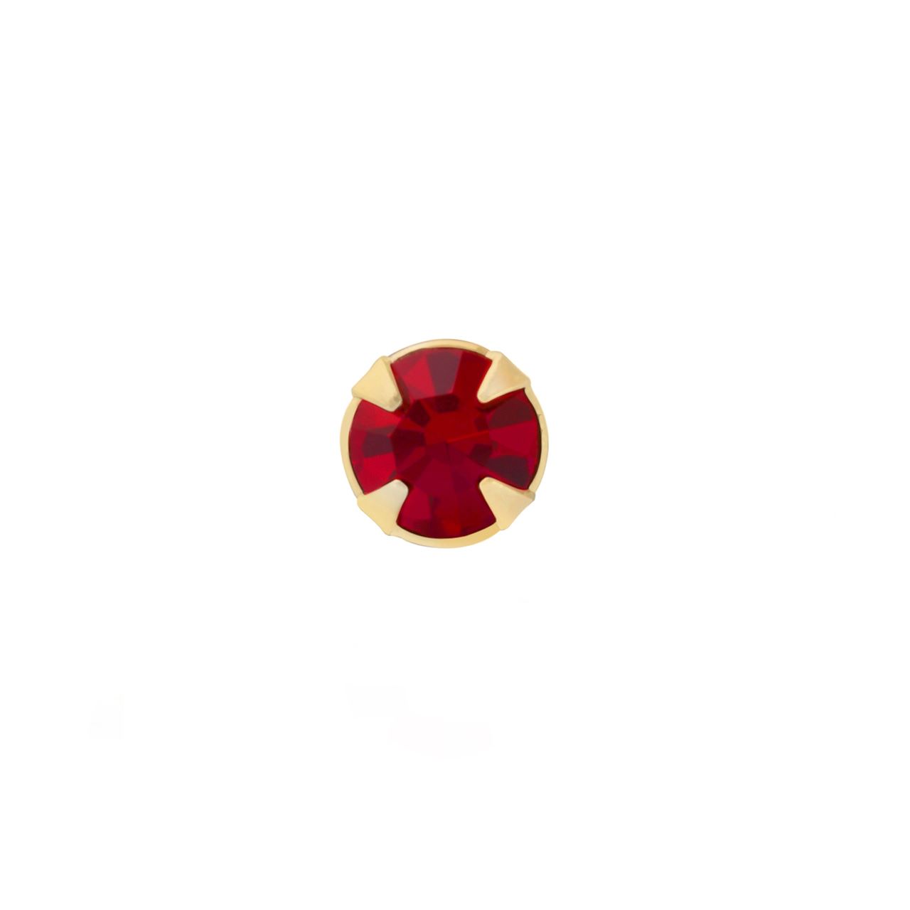 2 - 3.5mm Andralok Red nose stud - Picture 5 of 5