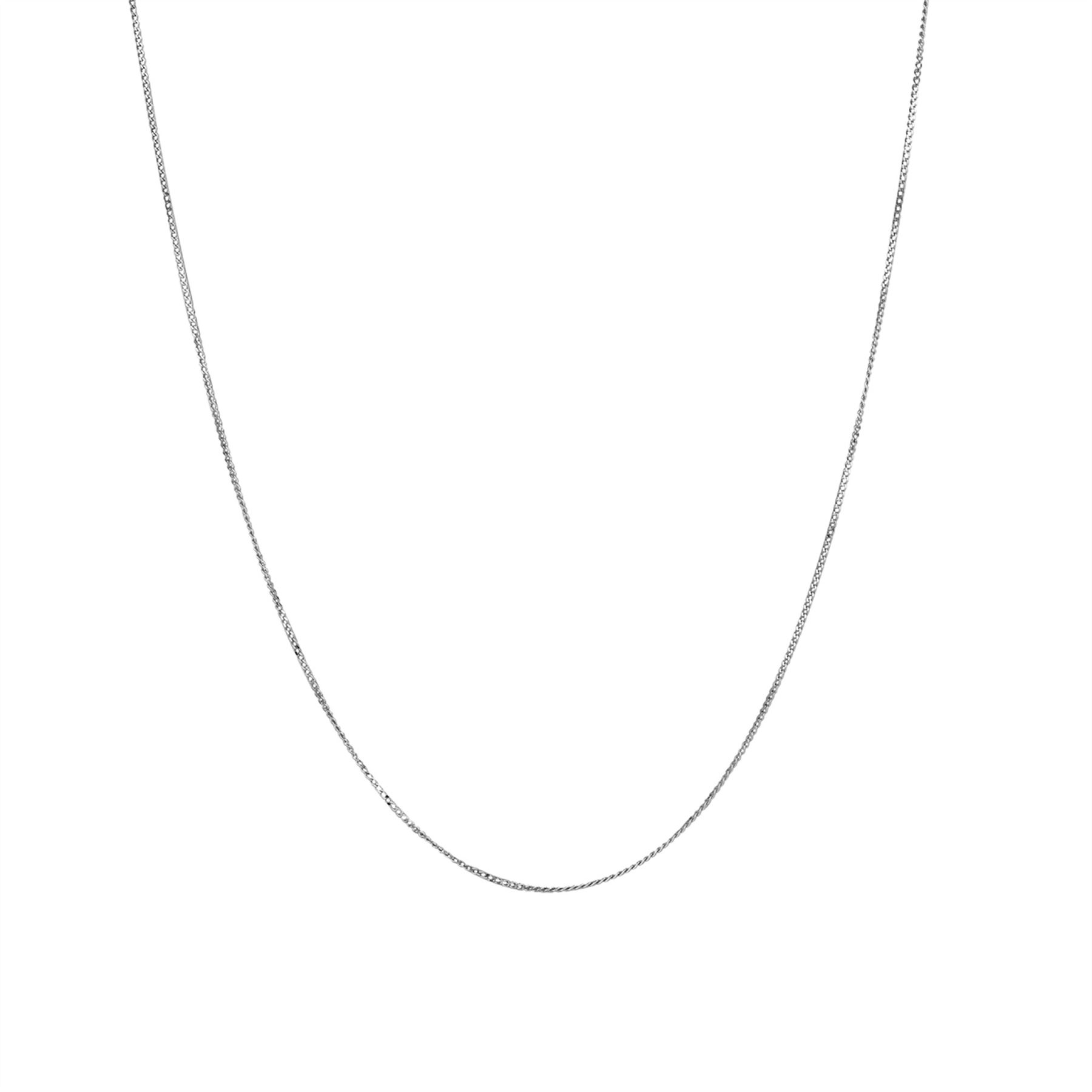 9ct Solid Yellow, White or Rose Gold Diamond Cut 0.7mm Curb Link Chain