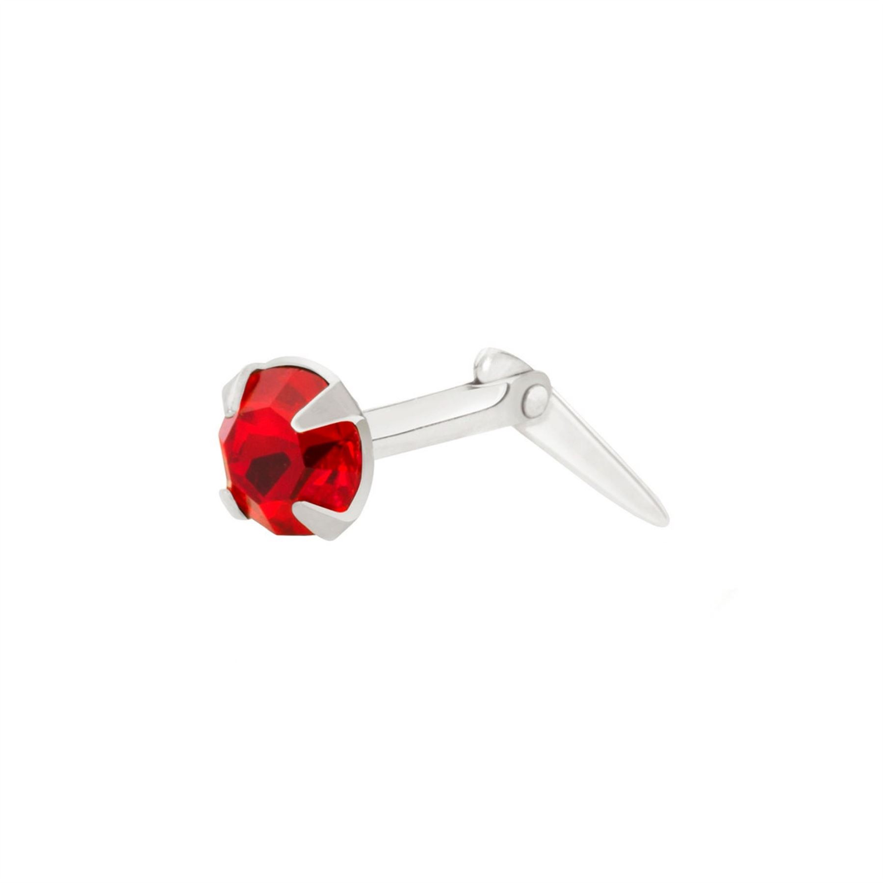 2 - 3.5mm Andralok Red nose stud - Picture 2 of 5