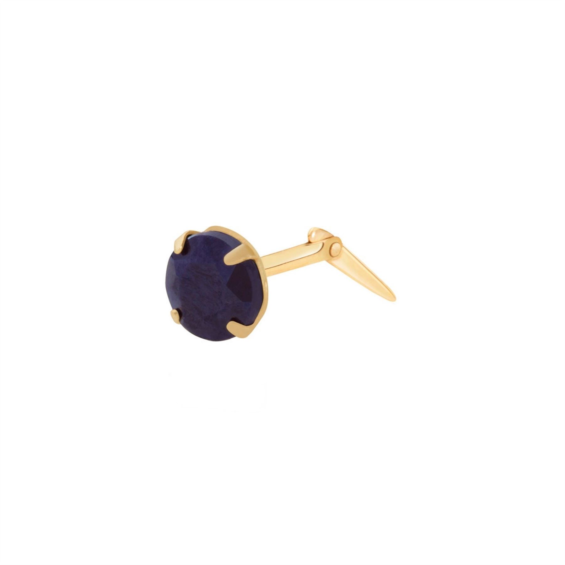 Andralok Sapphire nose stud - Picture 8 of 9