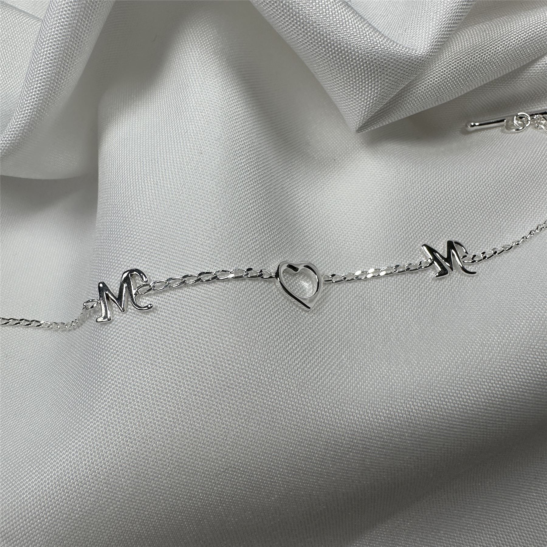 Sterling Silver Mum Heart Toggle Bracelet Mothers Day Mom Love Bracelets