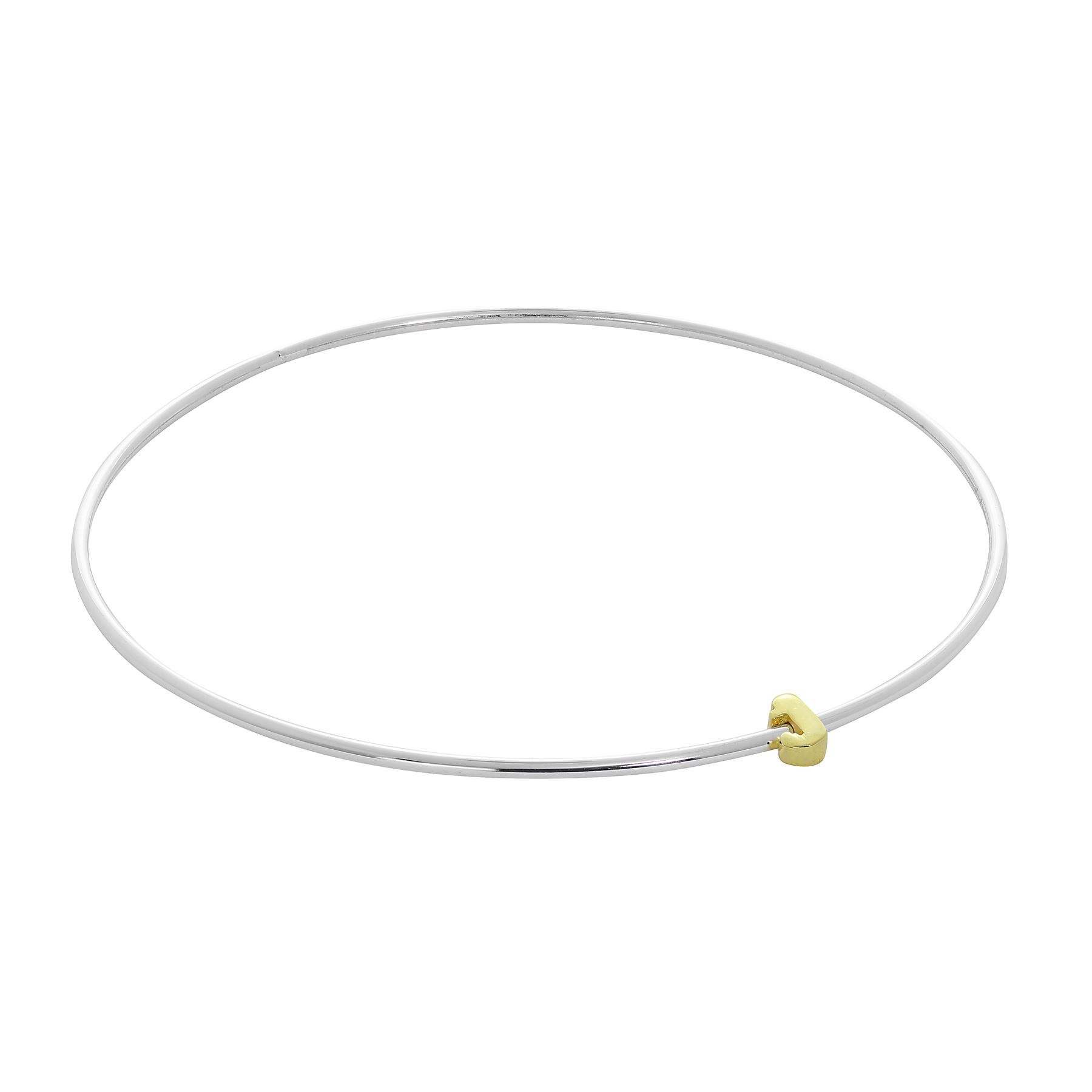 Sterling Silber Stapel Armreif mit Alphabet Buchstaben Perle A-Z & Herz - Bild 23 von 60