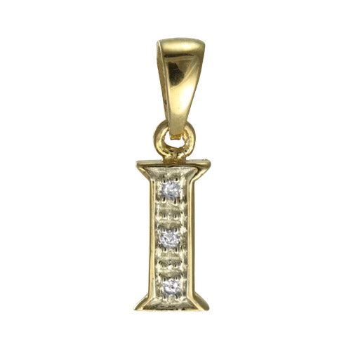 9ct Gold & Diamond Alphabet Letter Charm A - Z / Pendant / Initials / Charms - Picture 13 of 30
