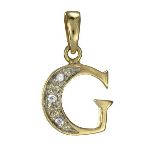 9ct Gold & Diamond Alphabet Letter Charm A - Z / Pendant / Initials / Charms - Picture 11 of 30