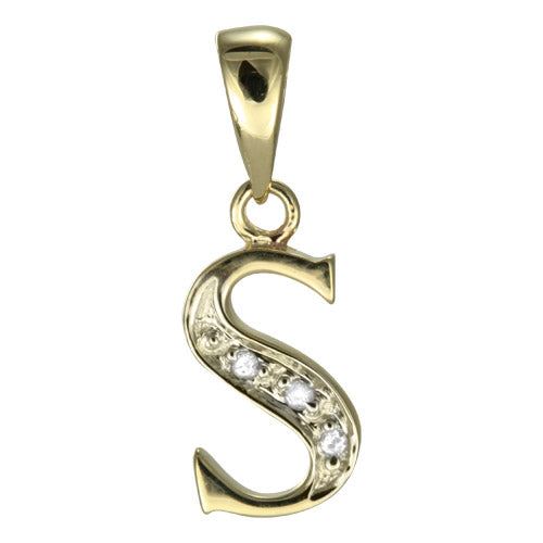 9ct Gold & Diamond Alphabet Letter Charm A - Z / Pendant / Initials / Charms - Picture 23 of 30
