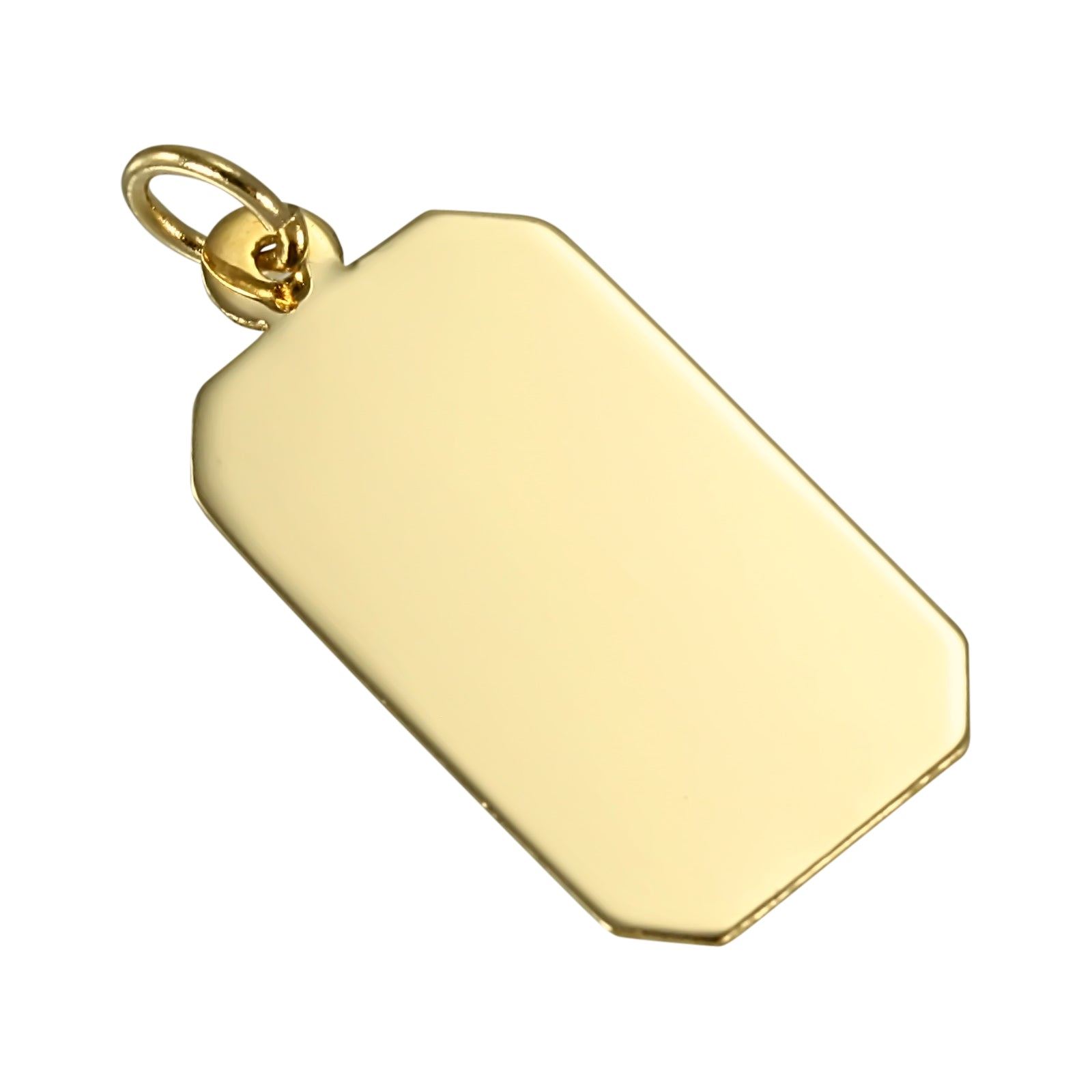 9ct Gold Pendants - Various Sizes & Shapes