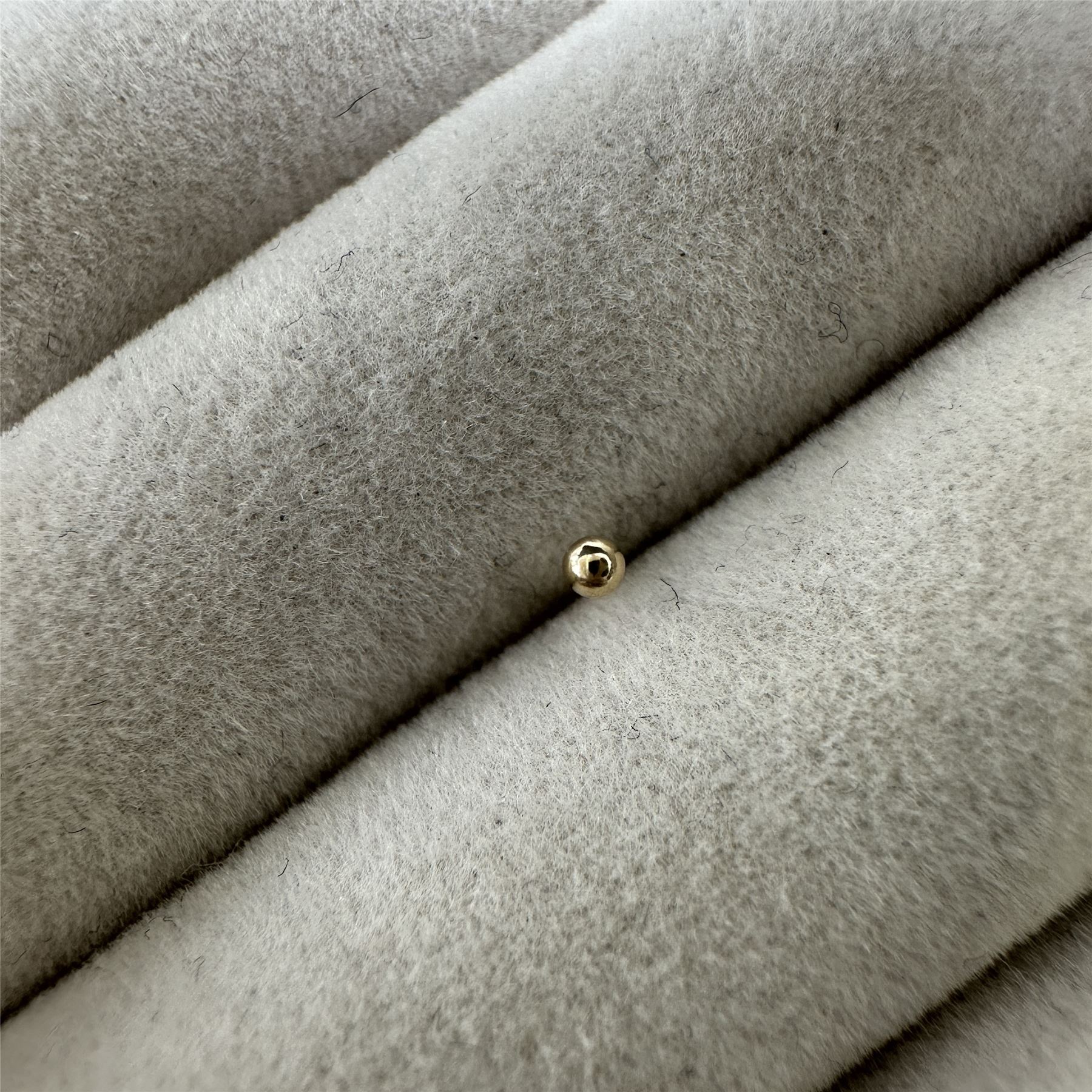 Piercing clou nez argent massif 925 boule 1,5mm – Gingerlily Perles