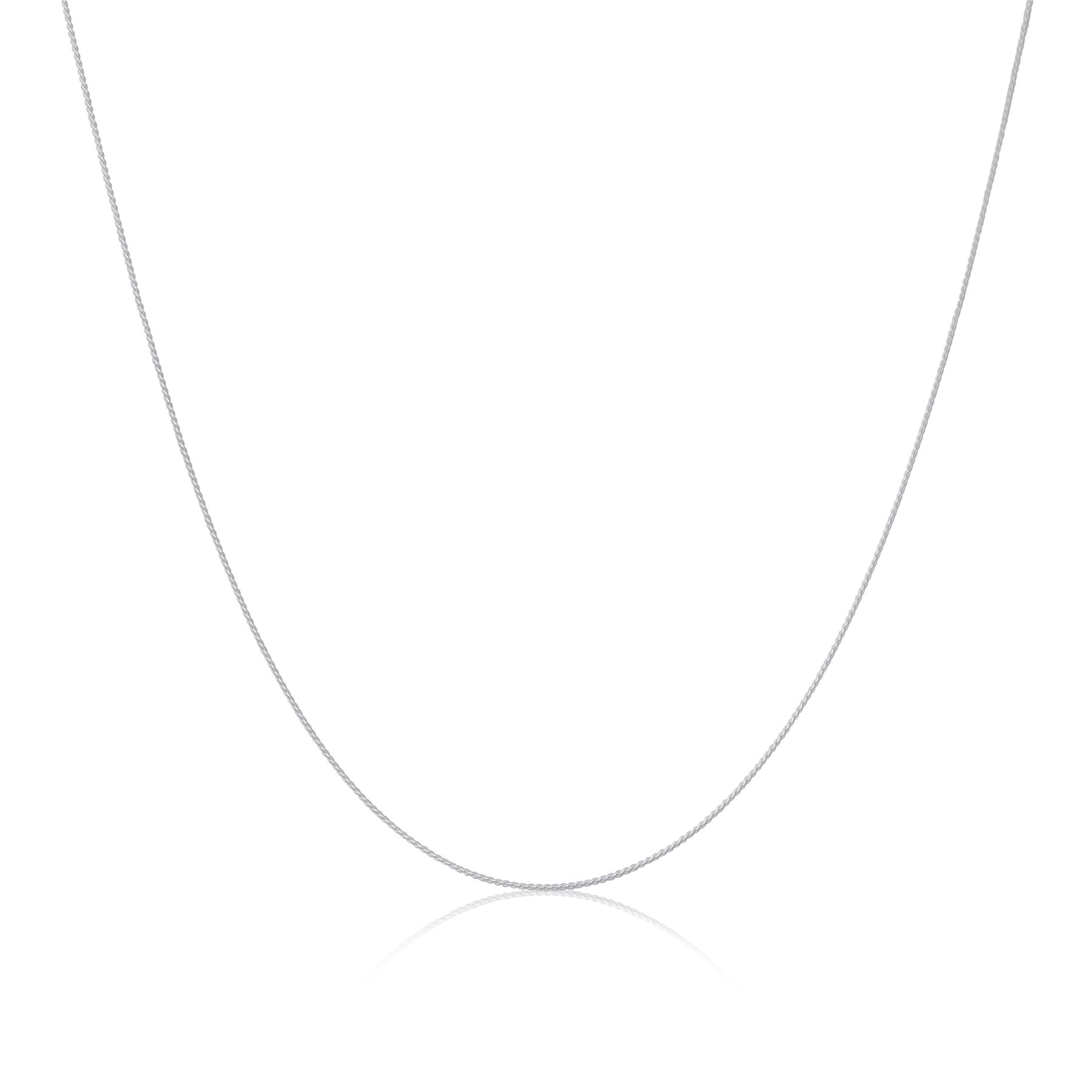 Fine Sterling Silver Foxtail Chain Necklace 14 16 18 20 22 24 28