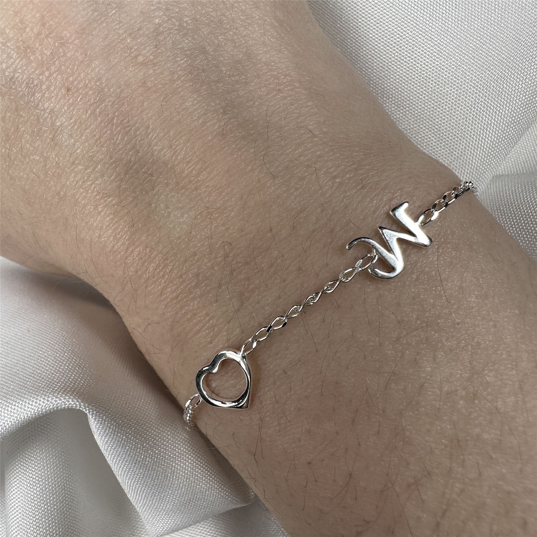 Sterling Silver Mum Heart Toggle Bracelet Mothers Day Mom Love Bracelets