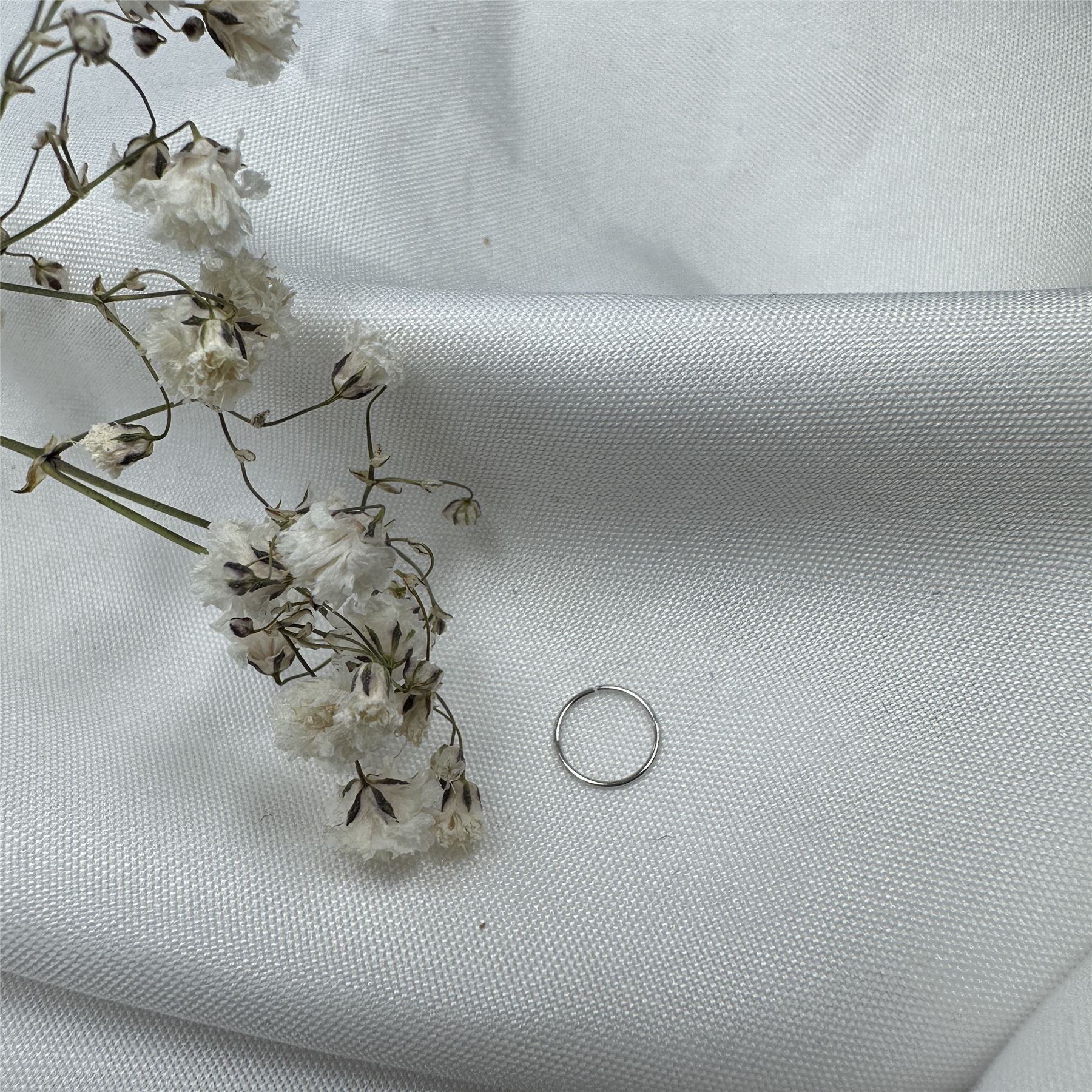 Sterling Silver Hoop Sleeper Earrings | 8mm - 50mm | Small - Large - Picture 4 of 71
