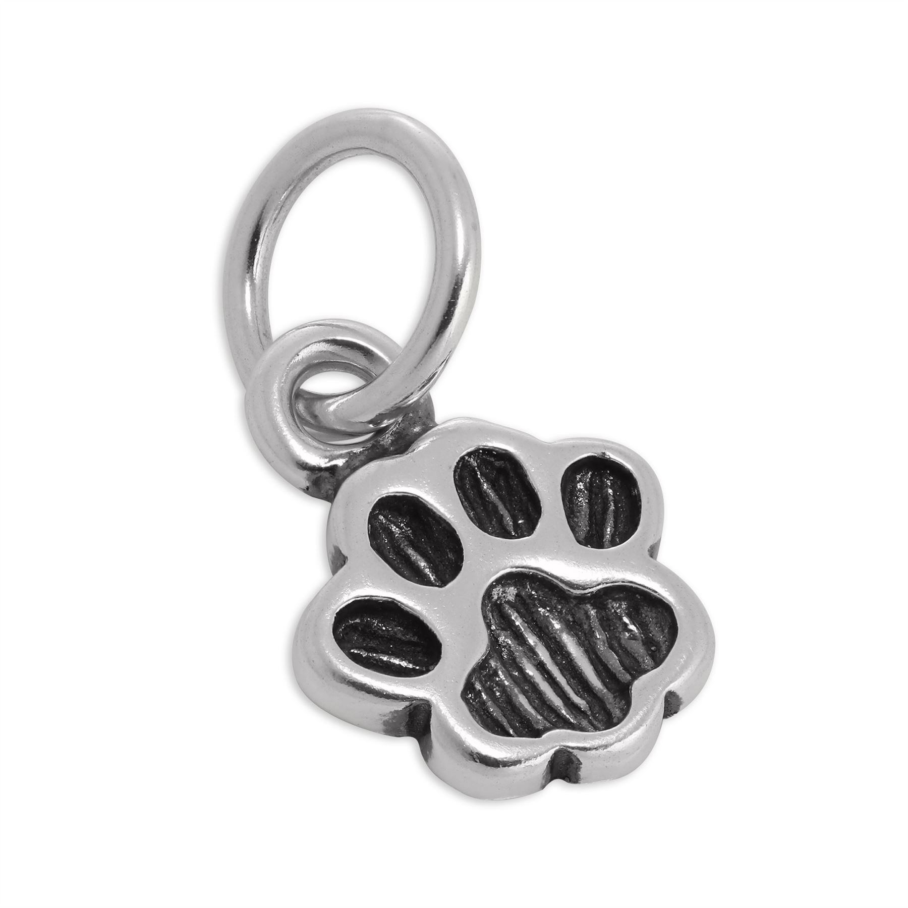 Charm Empreinte de Patte en Argent 925/1000