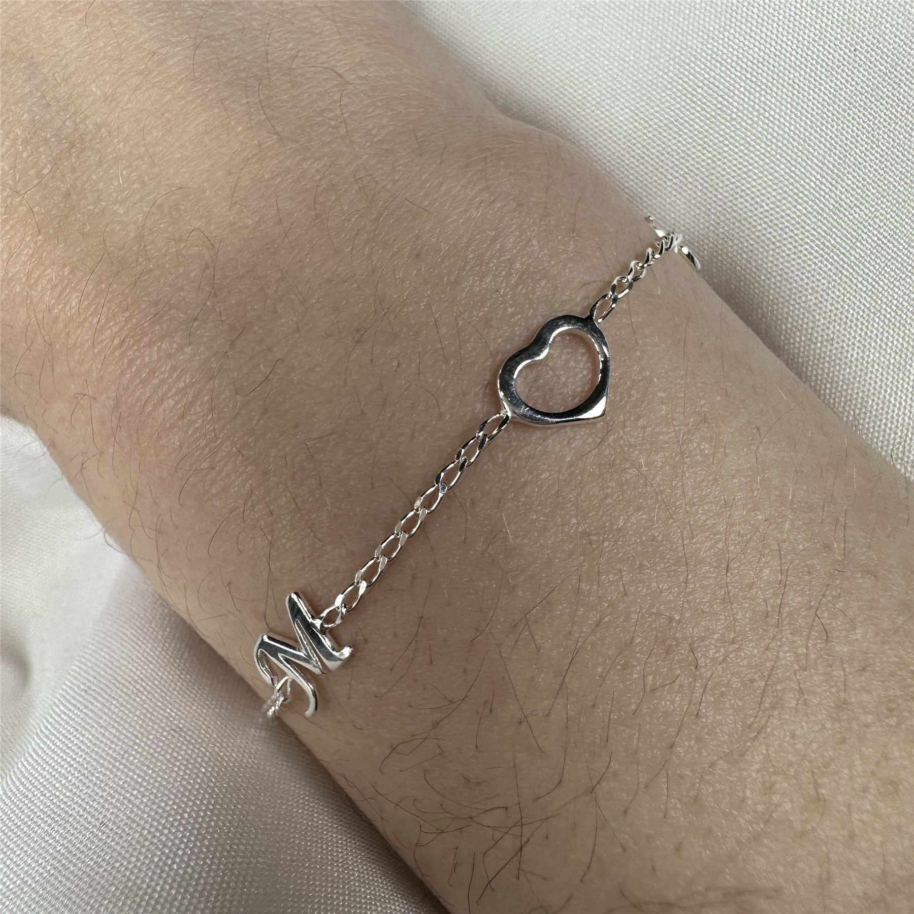 Sterling Silver Mum Heart Toggle Bracelet Mothers Day Mom Love Bracelets