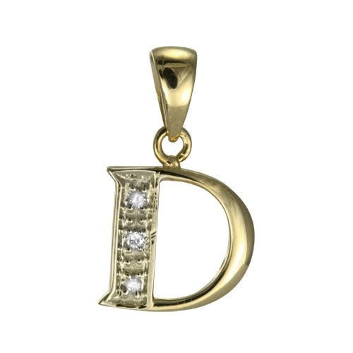 9ct Gold & Diamond Alphabet Letter Charm A - Z / Pendant / Initials / Charms - Picture 8 of 30