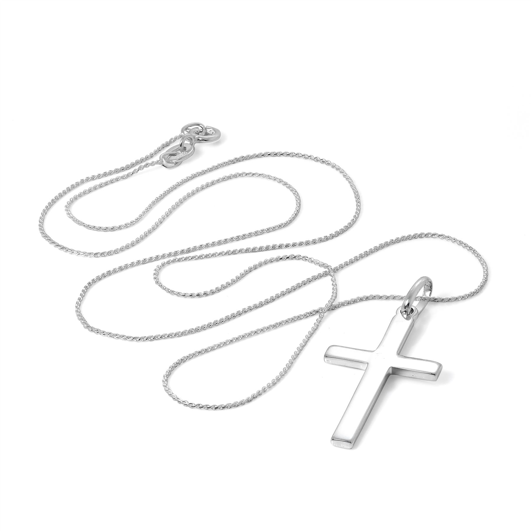 Collier et Pendentif Croix en Argent 925/1000 - 41 à 56cm - Picture 80 of 99