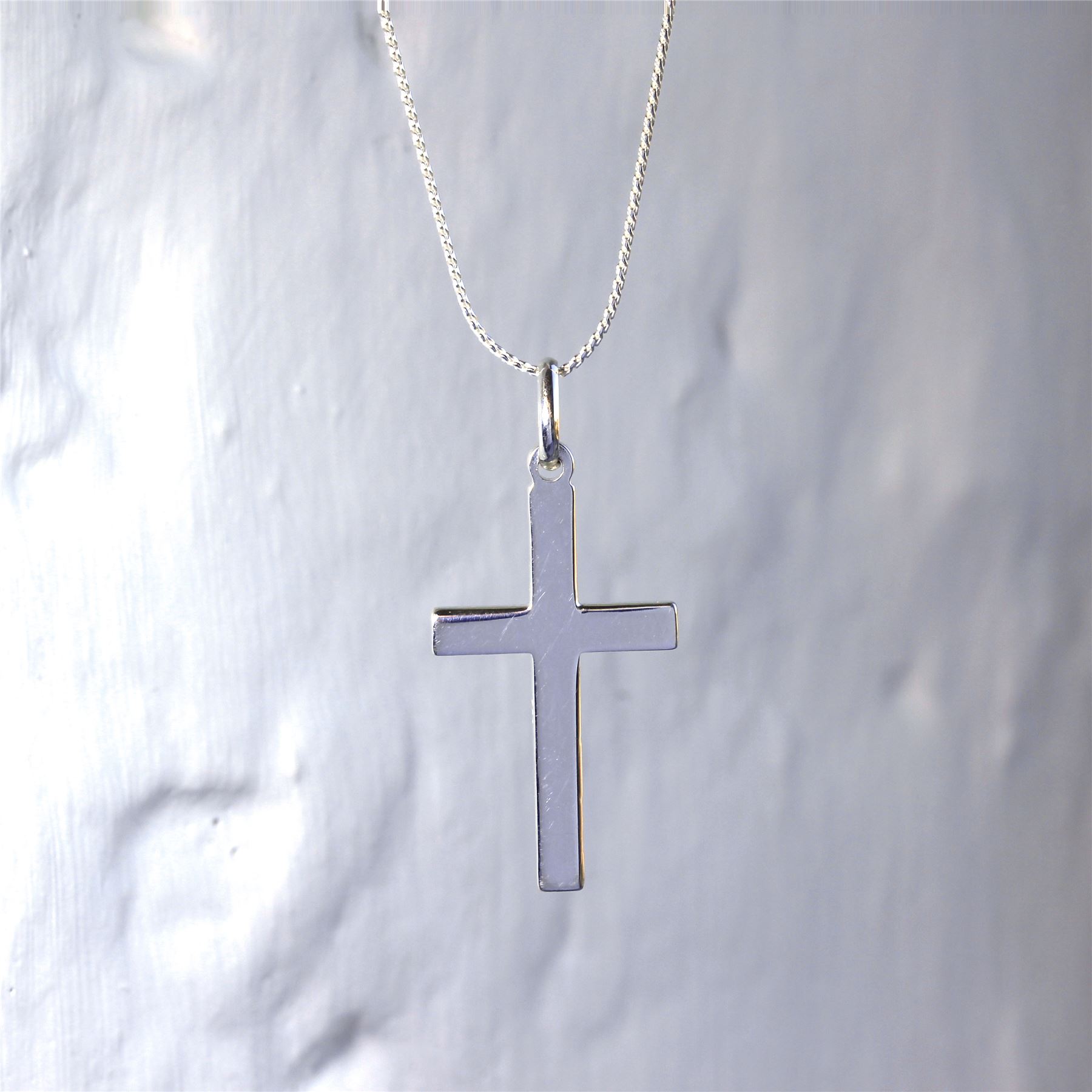 Collier et Pendentif Croix en Argent 925/1000 - 41 à 56cm - Picture 86 of 99