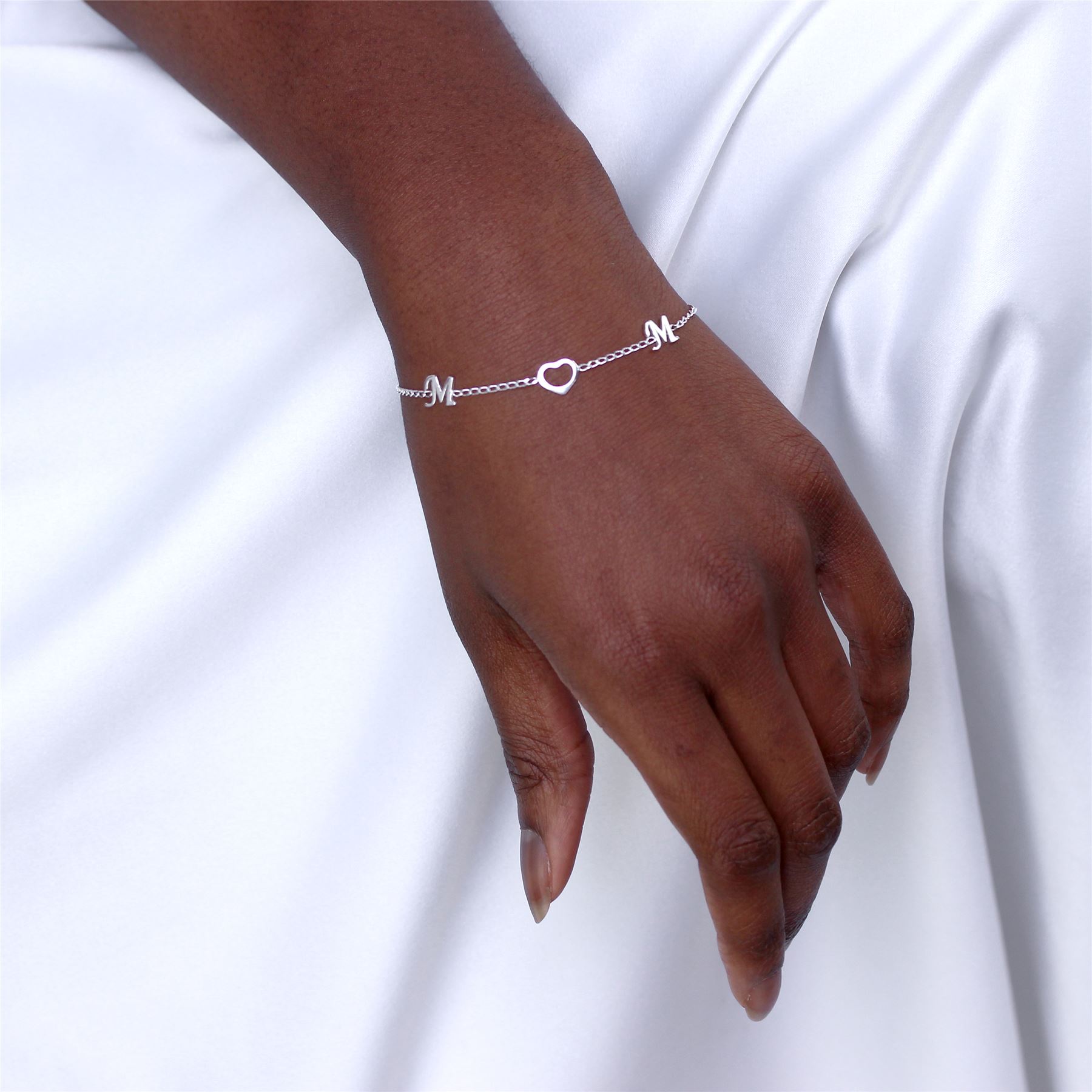 Sterling Silver Mum Heart Toggle Bracelet Mothers Day Mom Love Bracelets