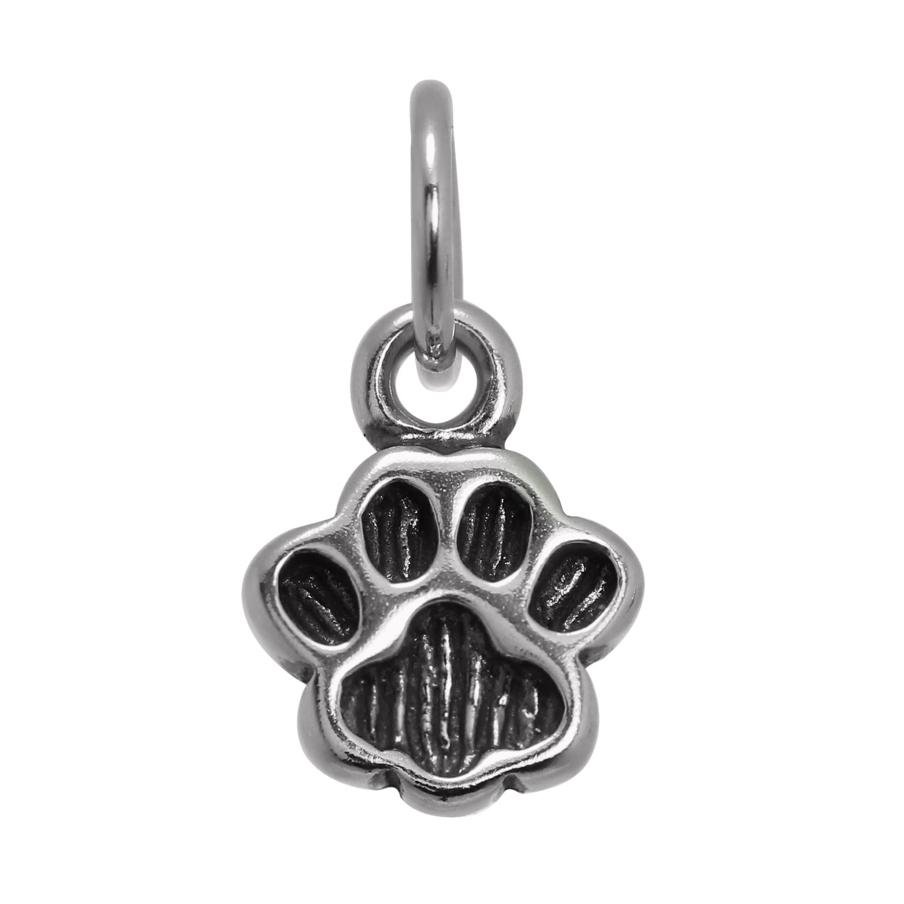 Charm Empreinte de Patte en Argent 925/1000