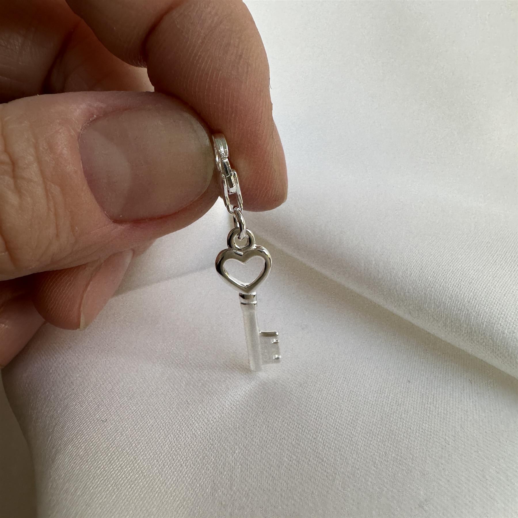 Charm Mousqueton En Argent 925/1000 - Bijou Neuf Avec étiquettes, Marque JewelleryBox