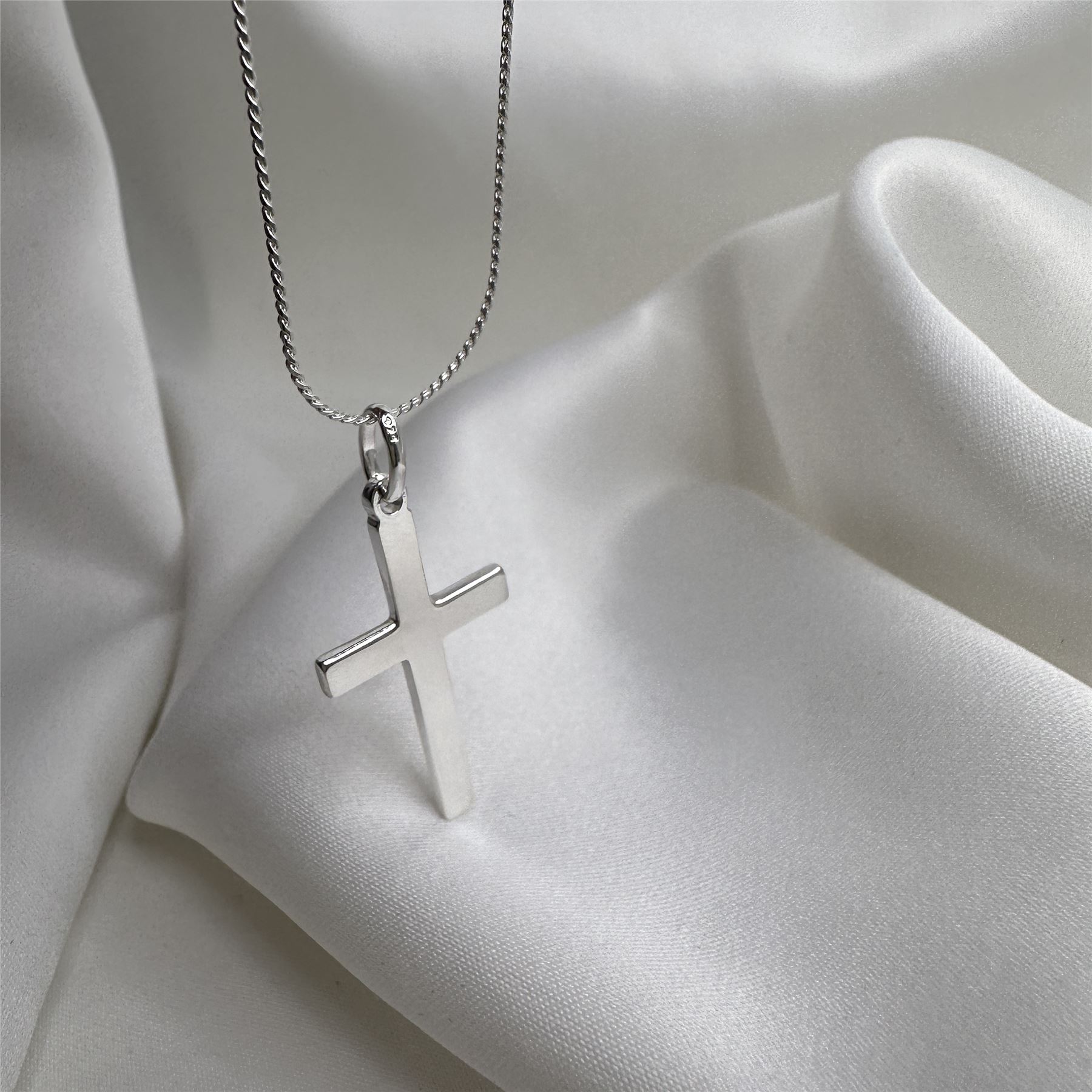 Collier et Pendentif Croix en Argent 925/1000 - 41 à 56cm - Picture 55 of 99