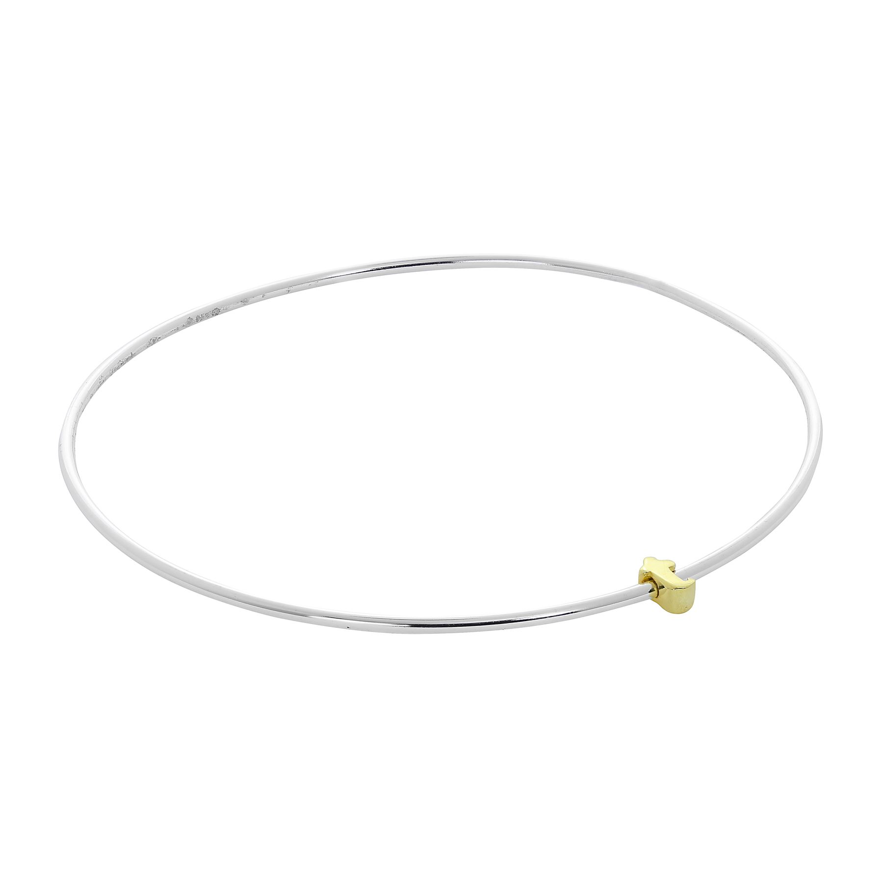 Sterling Silber Stapel Armreif mit Alphabet Buchstaben Perle A-Z & Herz - Bild 47 von 60