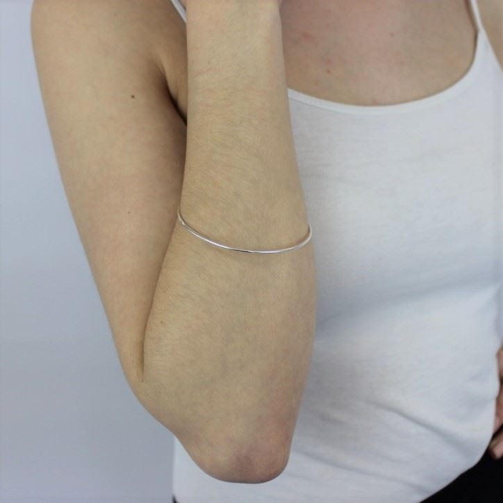 Bracelet Jonc en Argent 925/1000 6,8cm