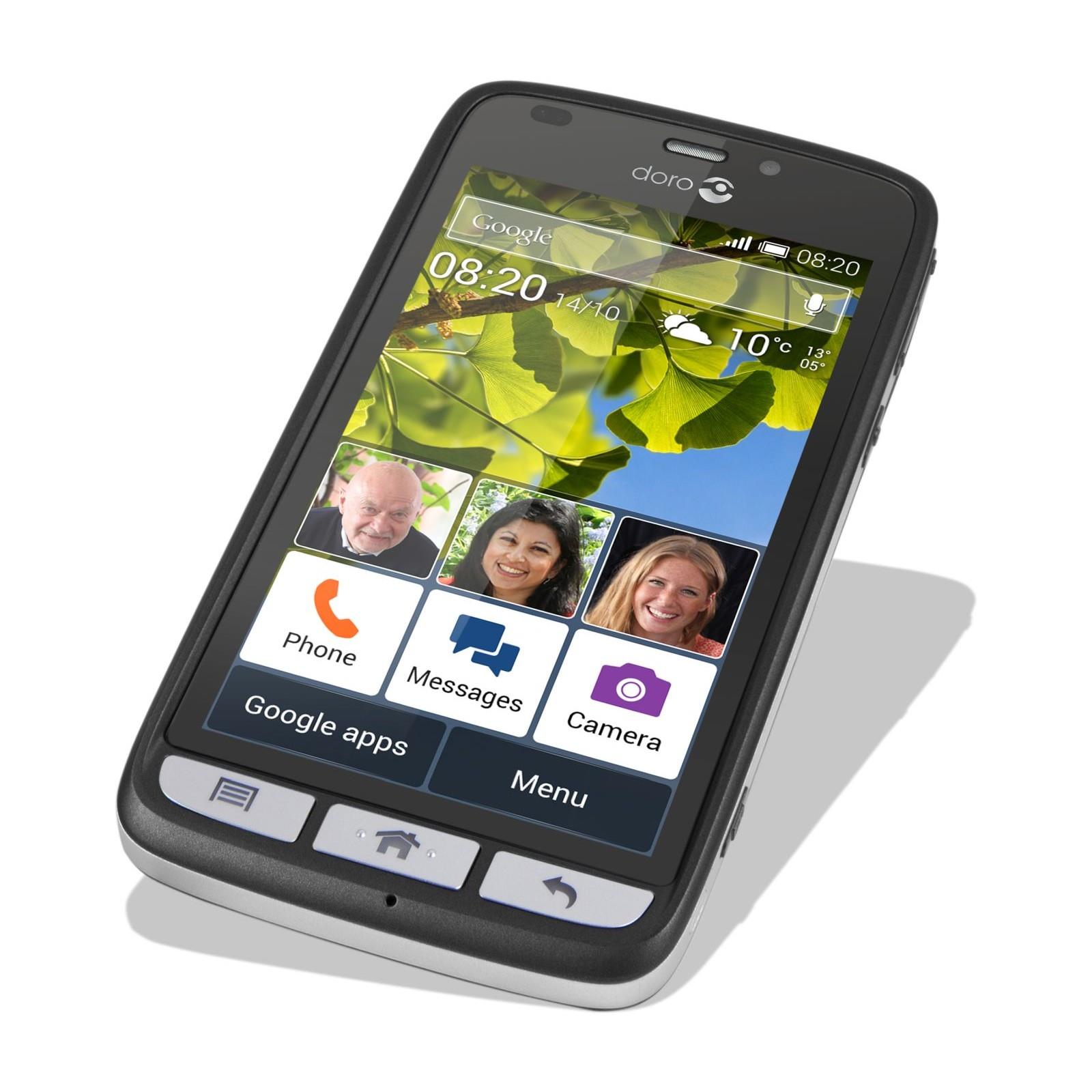 Good Condition Doro Liberto 820 Black Unlocked Mobile Phone 12M