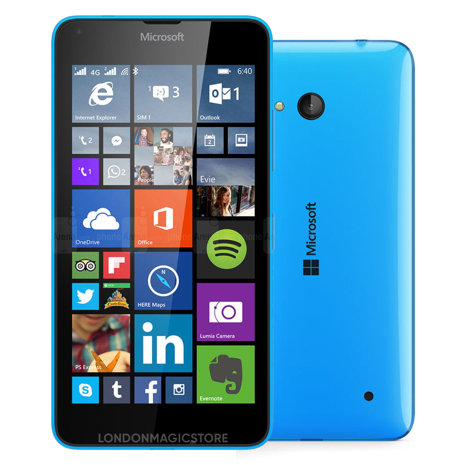 Microsoft Lumia 640 Windows 10 Unlocked 8GB 4GB Mobile Phone Grade A - Very Good - Picture 15 of 19