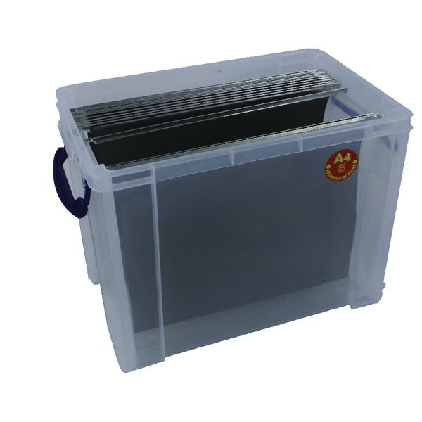 Really Useful Clear 19 Litre Plastic Suspension File Box [RUP80213] eBay