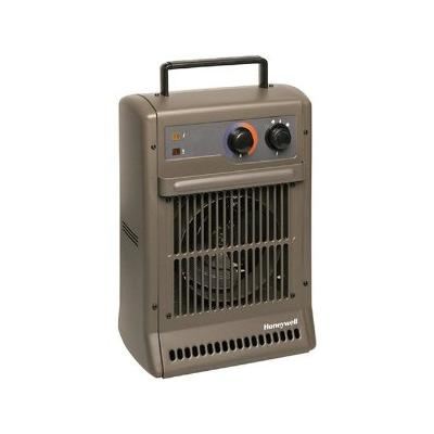 Fan Heater Grey 2500W 3 Heat Settings Honeywell Heavy Duty Heater Grey