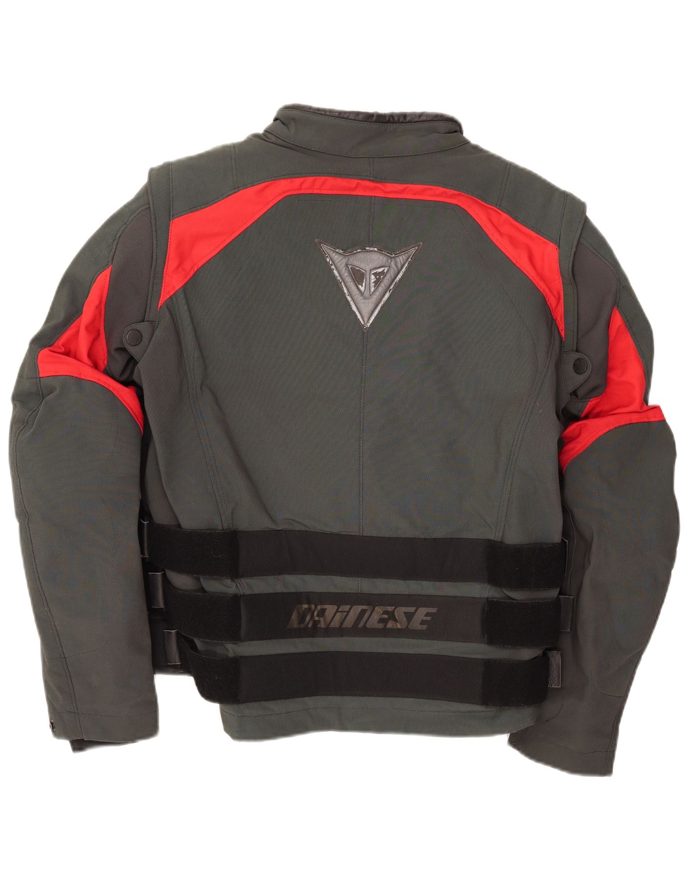 Dainese Mens Graphic Racer Jacket IT 52 Large Grey Colourblock