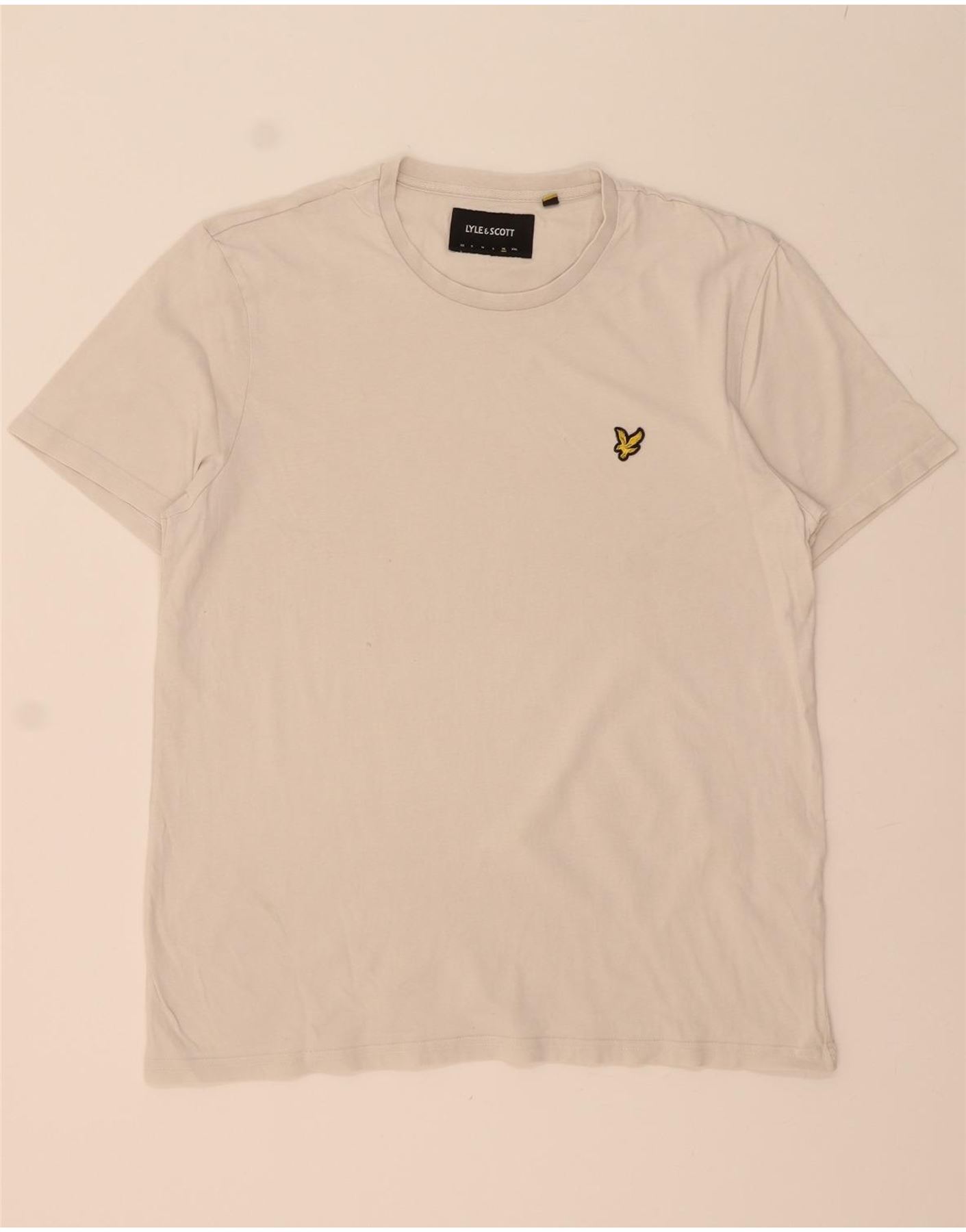 トップス n LYLE & SCOTT Mens T-Shirt Top XL White Cotton DR53 | eBay