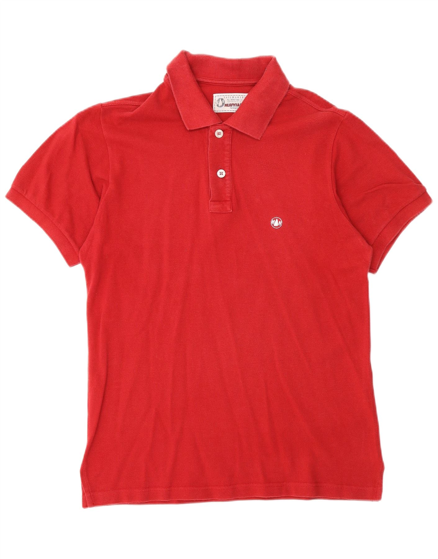 Murphy & Nye Mens Polo Shirt Small Red BA44 | eBay
