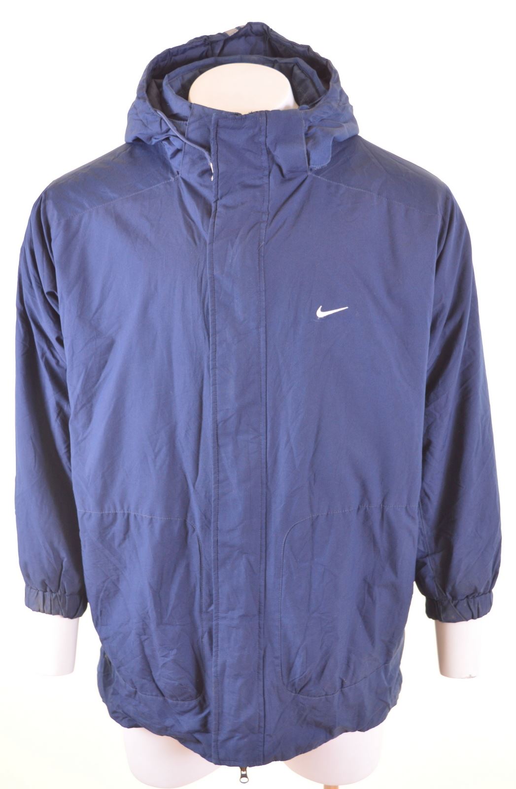 nike black and blue windbreaker
