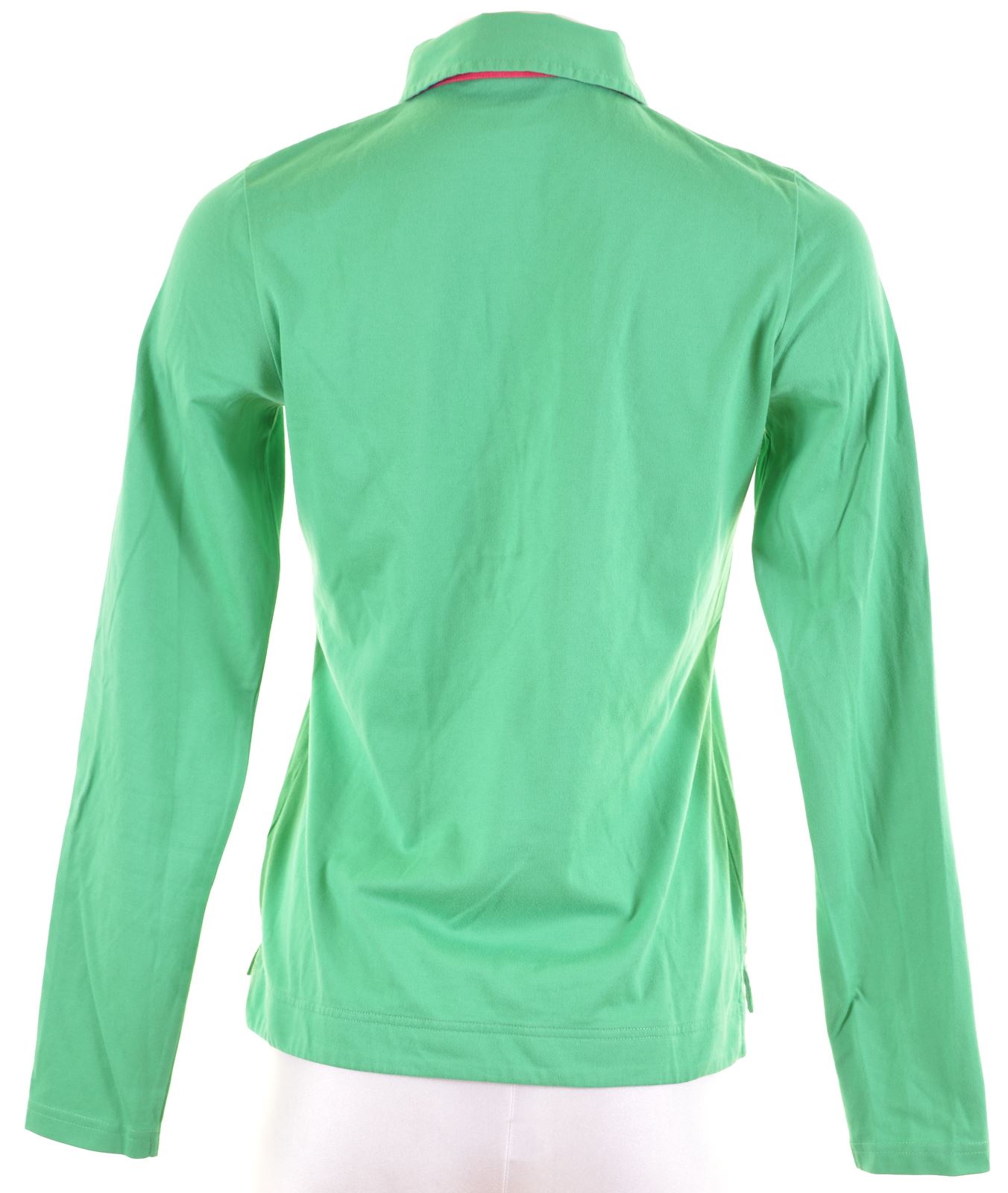 Gant Camisa Polo para mujer manga larga de algodón verde Pequeño Reino Unido 10 Loose Fit LY20 | eBay