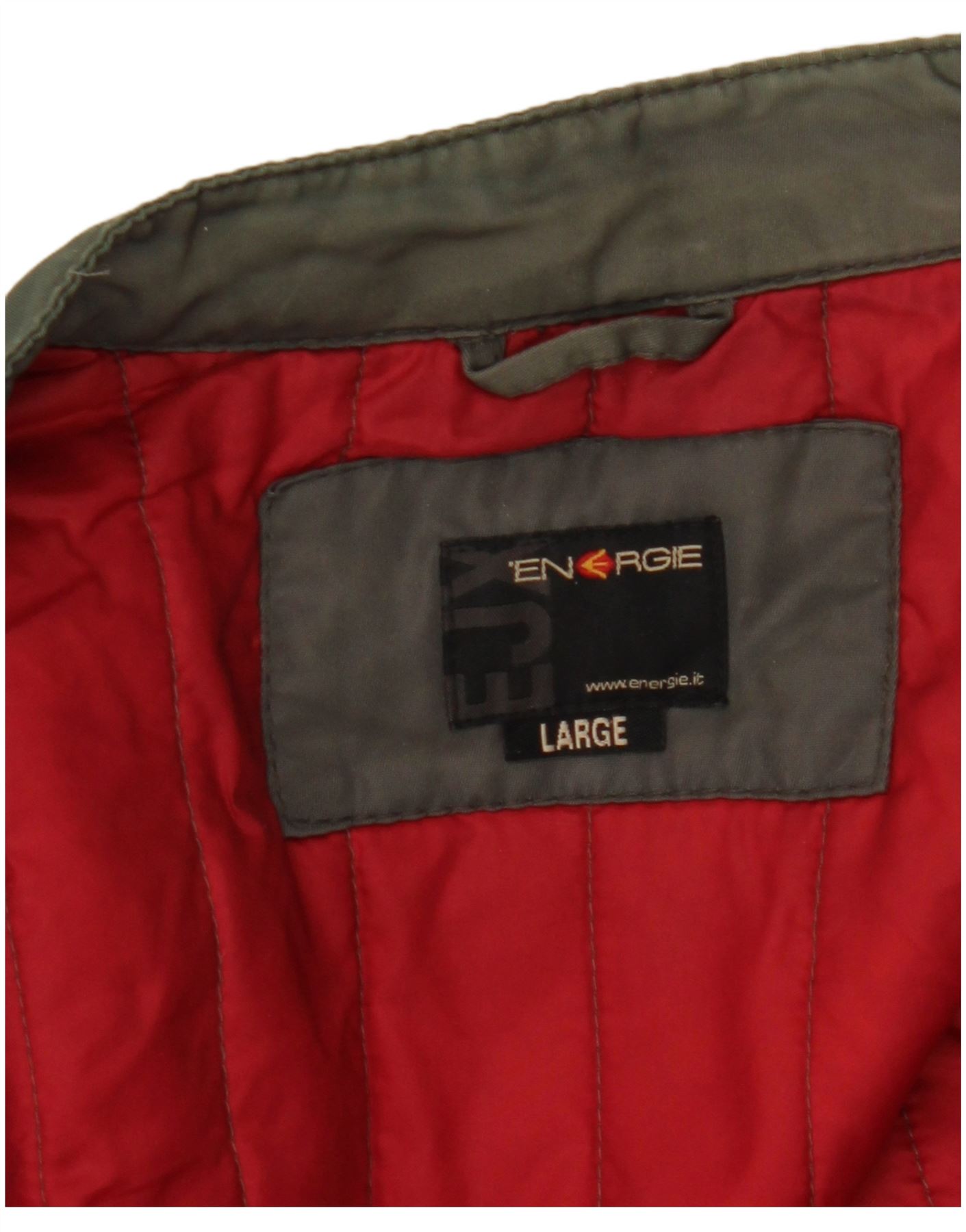 Energie Mens Bomber Jacket UK 40 Large Grey Colourblock XL13 | eBay