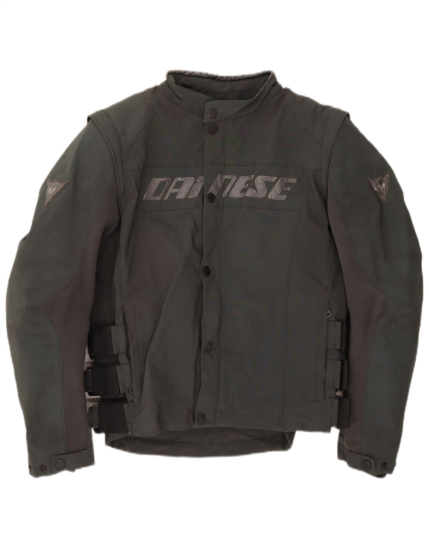 Dainese Mens Graphic Racer Jacket IT 52 Large Grey Colourblock