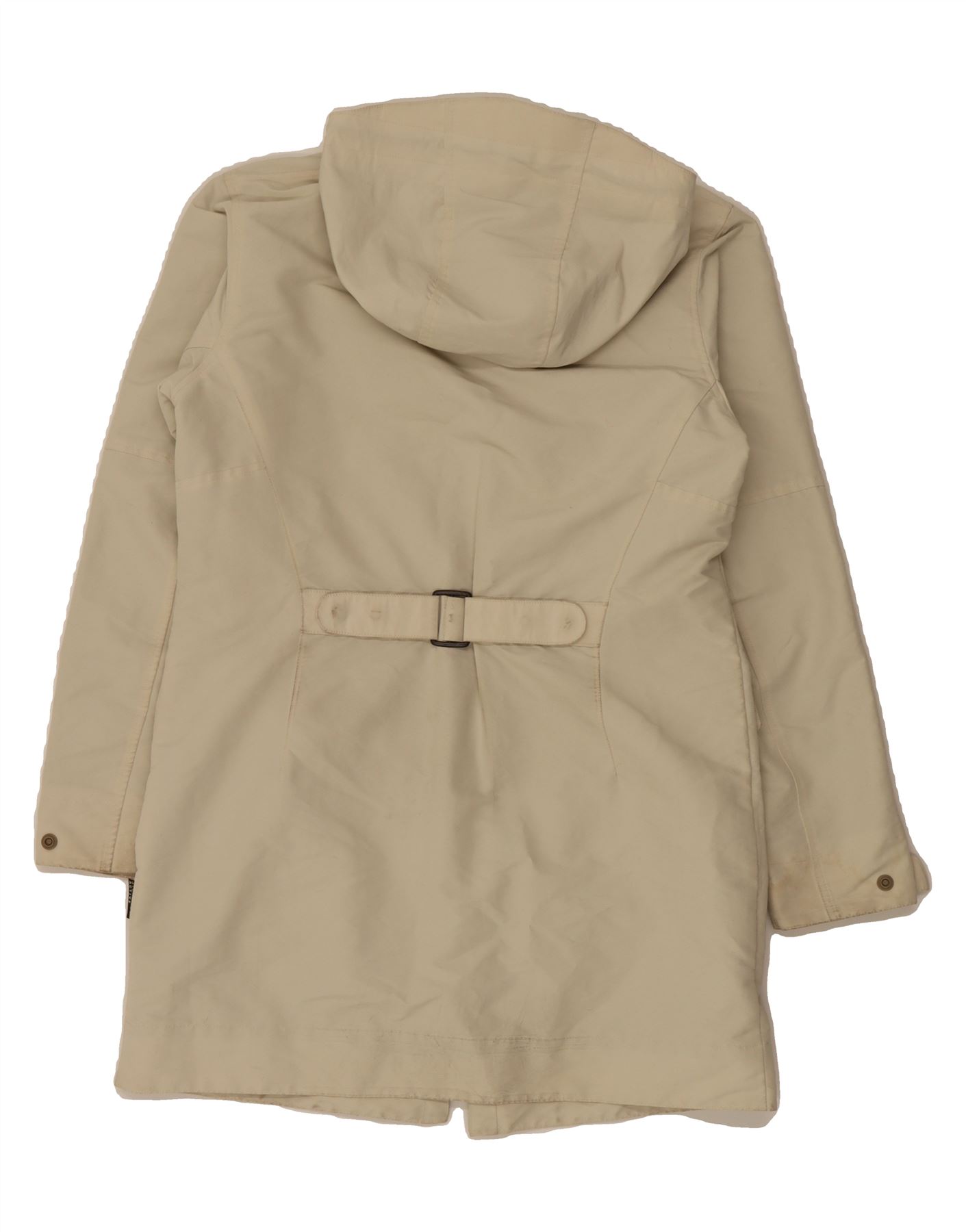 JACK WOLFSKIN Womens Hooded Windbreaker Coat UK 16 Large Beige