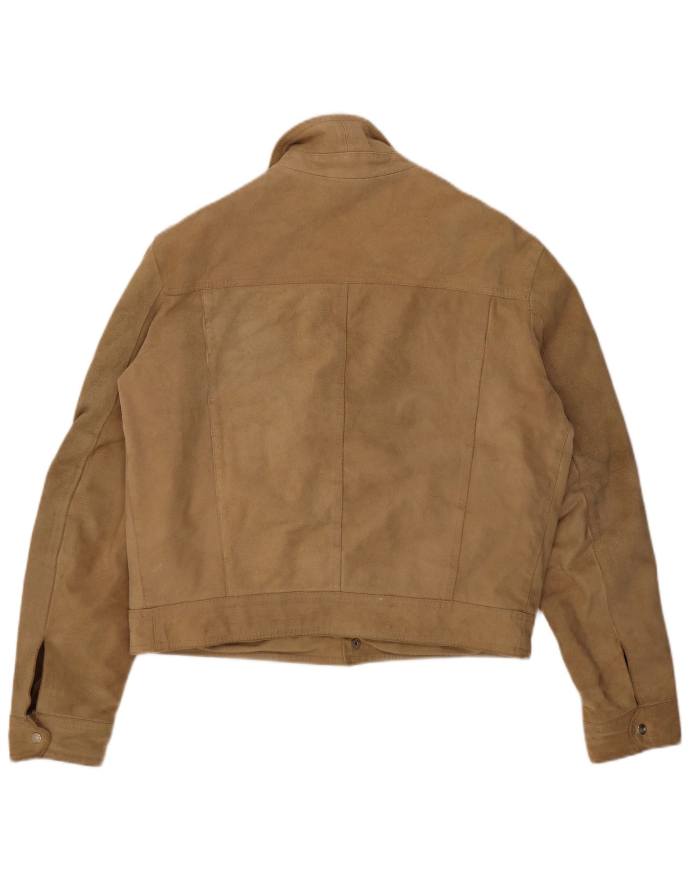 Terranova Mens Bomber Suede Jacket UK 40 Large Beige AG30 | eBay