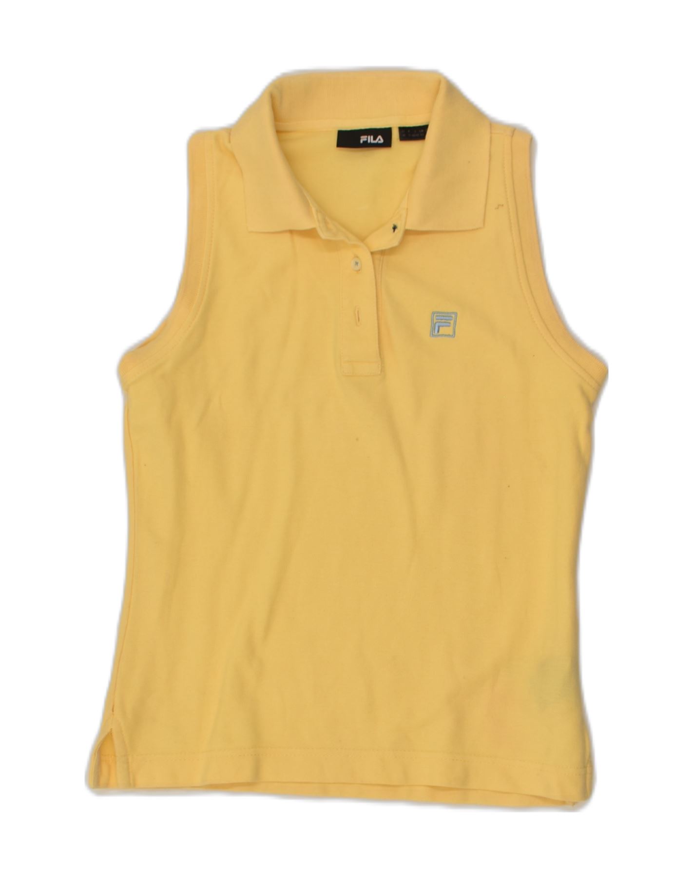 fila women's yellow top