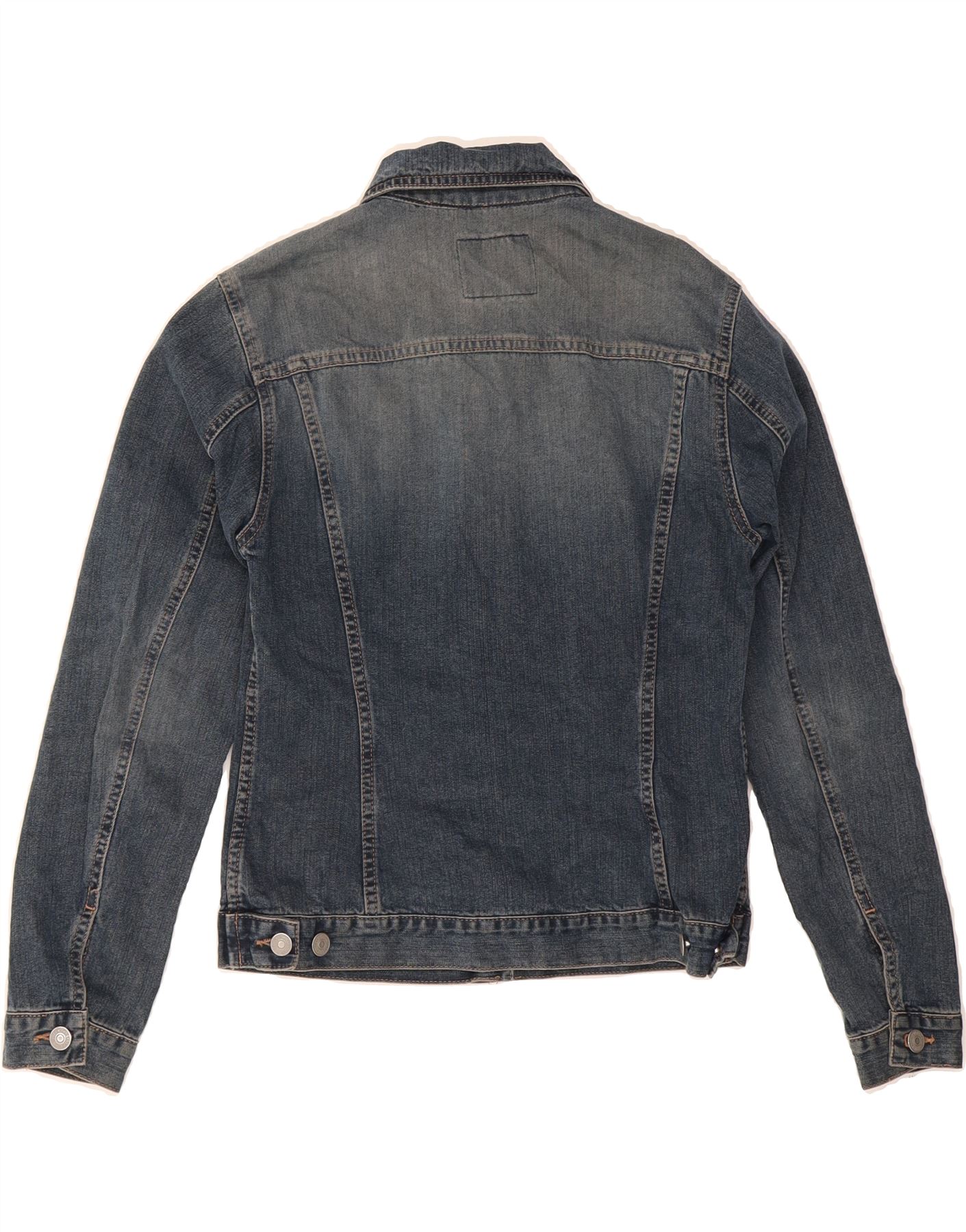 SISLEY Womens Denim Jacket UK 10 Small Blue Cotton BB13 | eBay