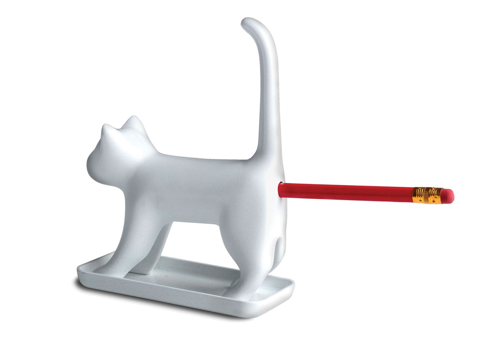 Sharp End Cats Bum Meowing Pencil Sharpener Novelty Fun Gift Gadget