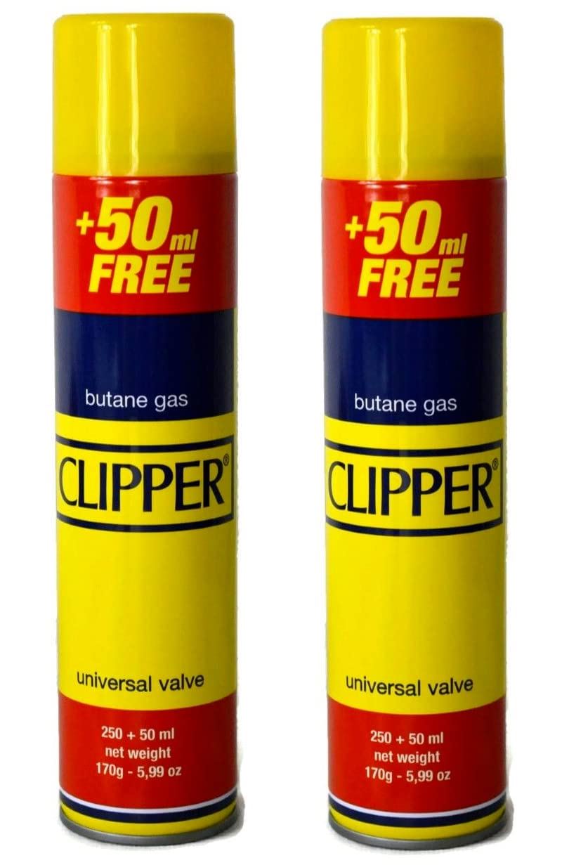 CLIPPER Universal Gas Lighter Butane Gas GSD LIGHTERS Fuel Fluid Refill