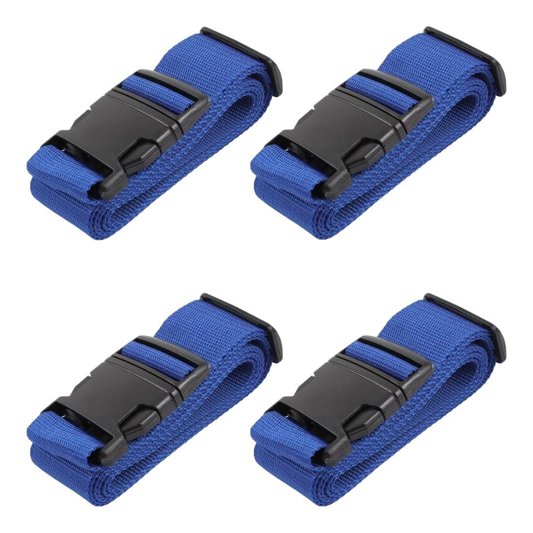 4pcs Adjustable Luggage Straps Safety Suitcase Travel Baggage Belt - Picture 6 of 17